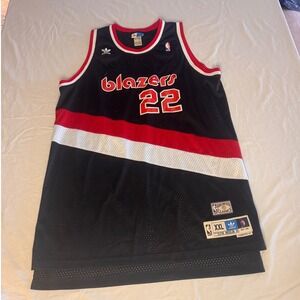 Adidas Portland Trail Blazers Clyde Drexler 22 NBA Hardwood Classics Jersey XXL‎